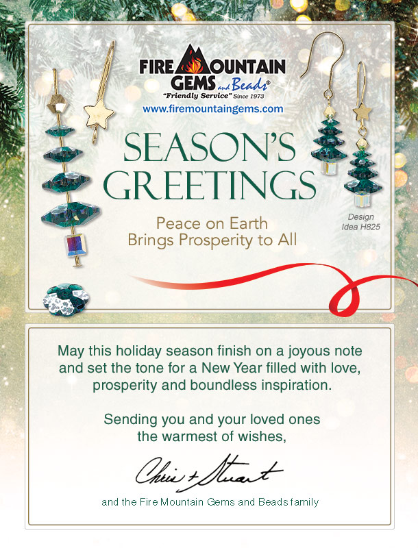 Fire mountain Gems Christmas 2017 Crafters Media