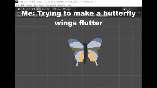 Crafters TV anino Flutter tale butterfly wings game programming meme