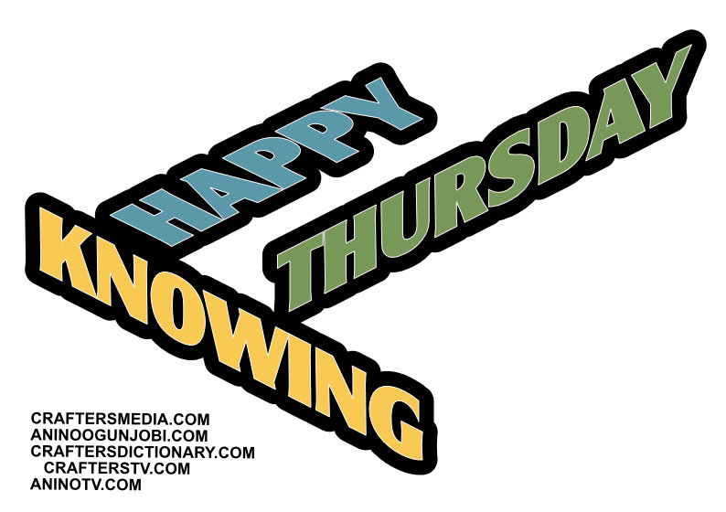 Happy Thursday 13th January 2022 by Anino Ogunjobi and CraftersT