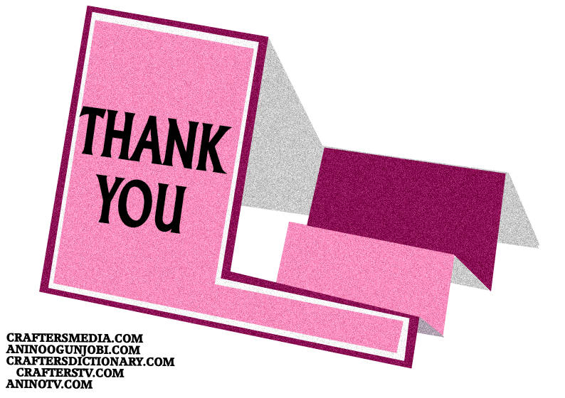 thank you greeting card for february 2022 by Anino Ogunjobi and