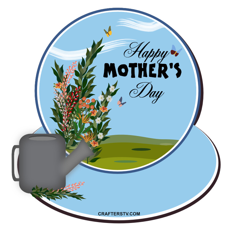 Mother’s Day Greeting Card 3 by Anino Ogunjobi and Crafters TV