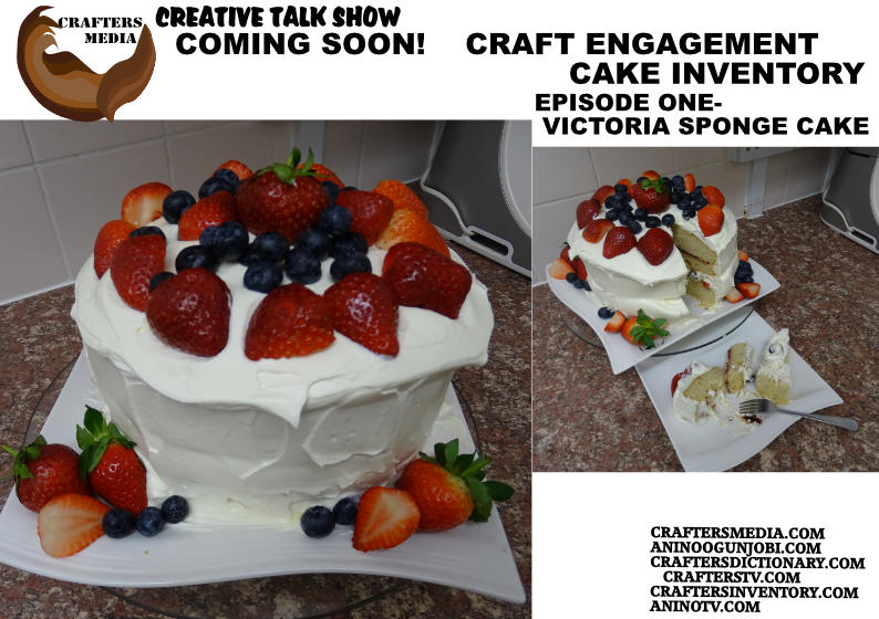 Coming soon cake inventory- victoria sponge cake by Crafters Med