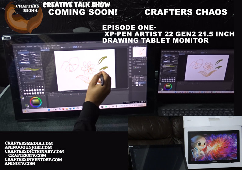 Coming soon crafters chaos XP-Pen Artist 22 Gen2 21.5 Inch Drawi