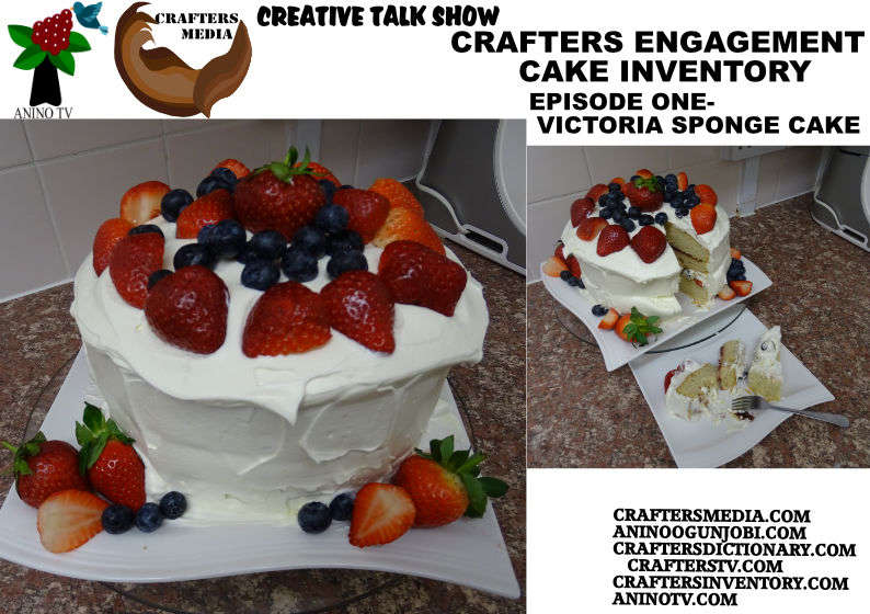 Cake inventory- victoria sponge cake by Crafters Media, Crafters