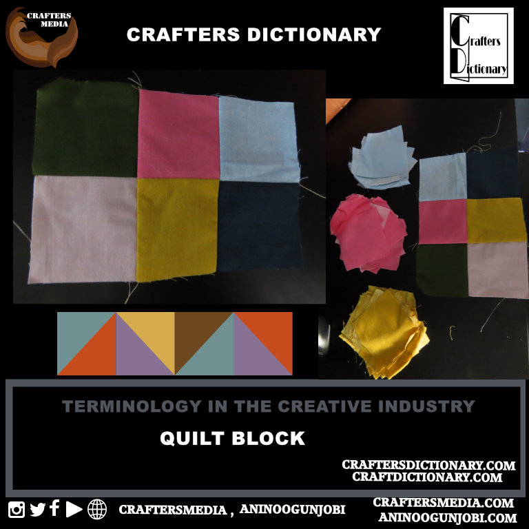 Craft Dictionary / Crafters Dictionary Quilt Block Crafters Media