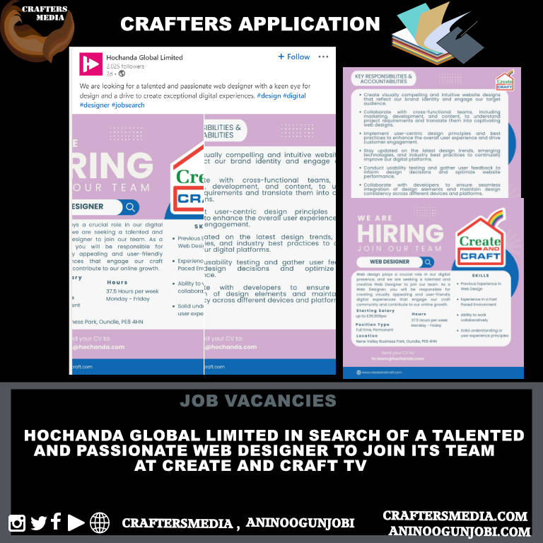 template for blog crafters application