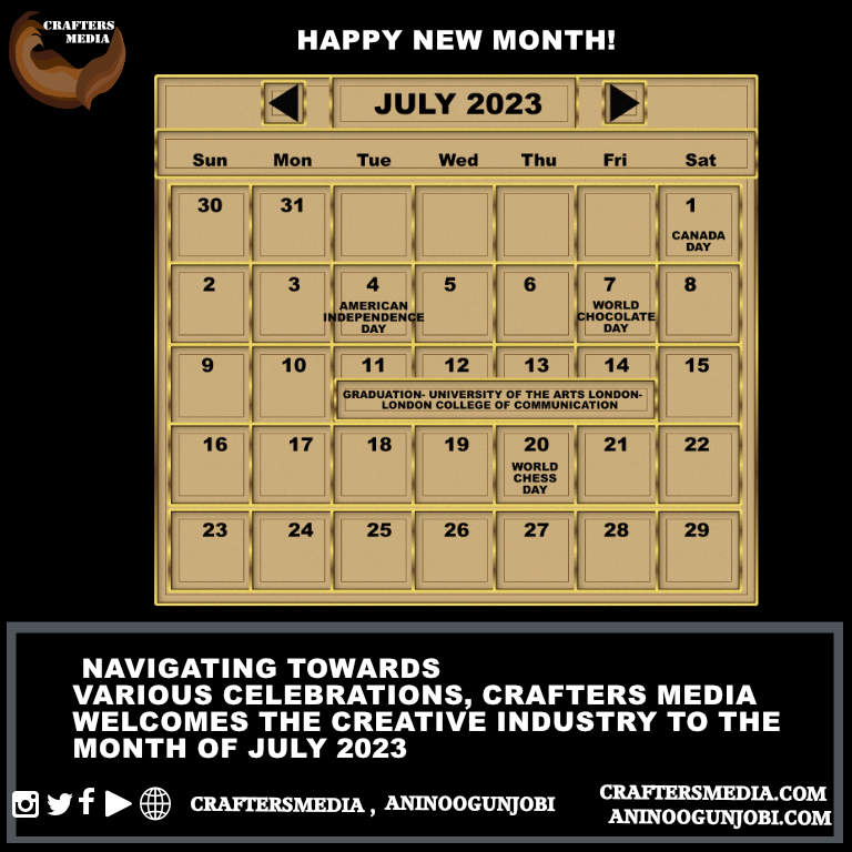 template for new month greeting 2023