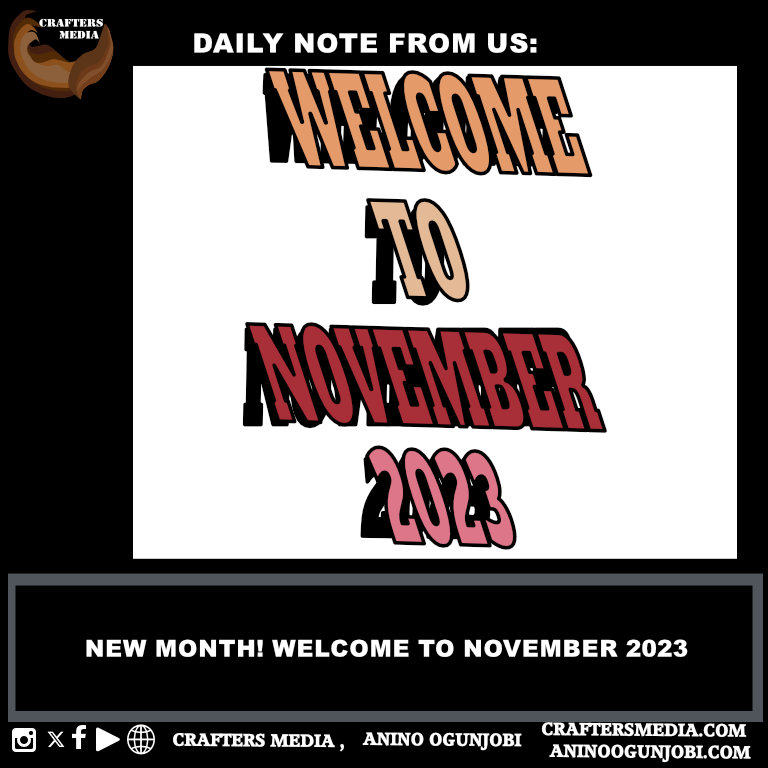 template for blog new month