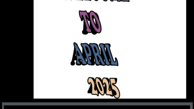 template for blog new month 2025