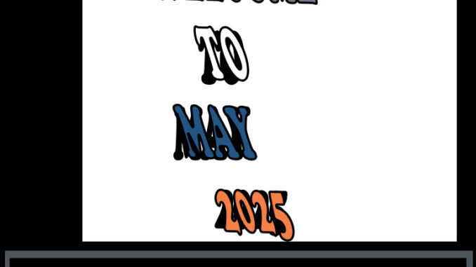 template for blog new month 2025